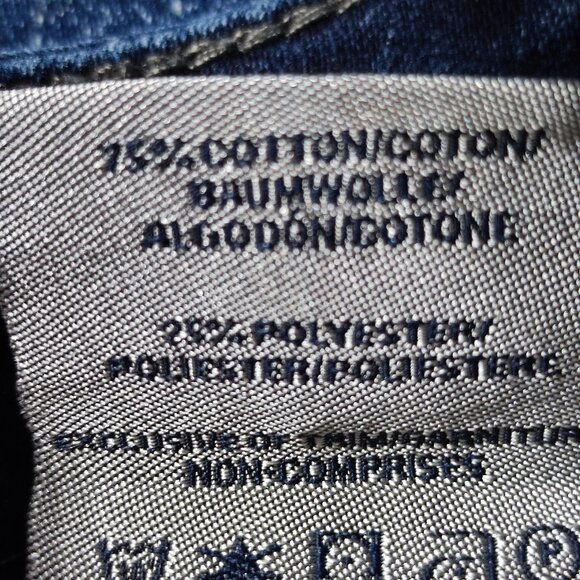 Silver Jeans Tuesday 16 1/2 low-rise slim bootcut women's sz W28/L33 indigo blue - Picture 8 of 16